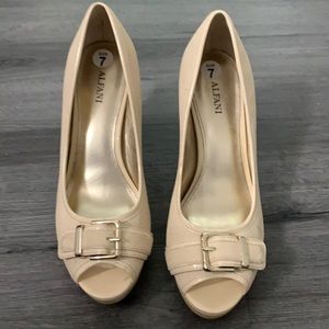 Alfani open toe size 7 pumps